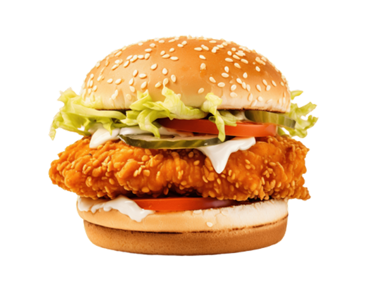 CRUNCHY CHICKEN BURGER